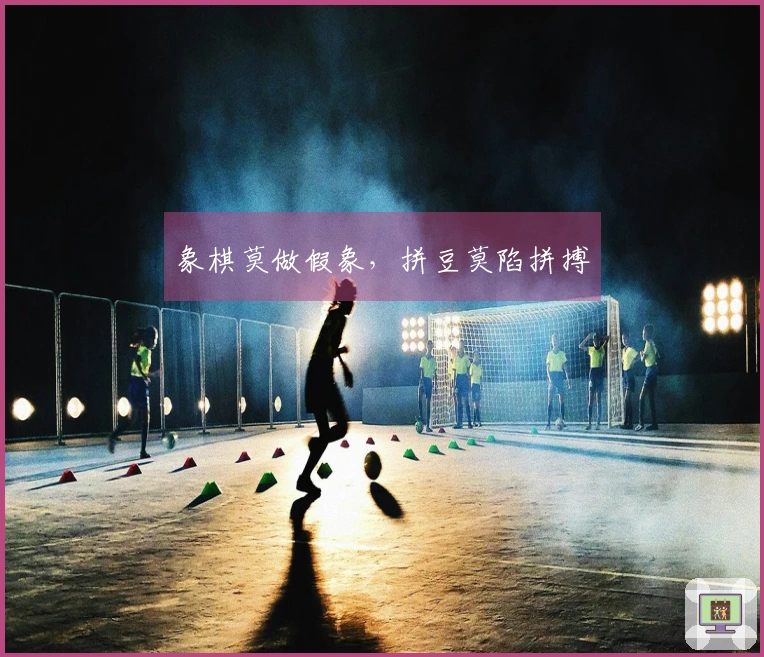 象棋莫做假象，拼豆莫陷拼搏